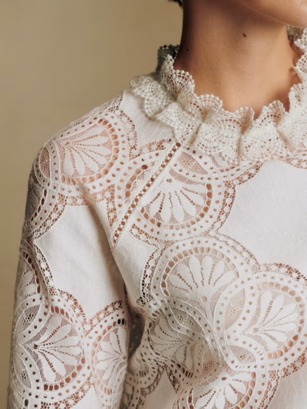 Sezane BIANCA BLOUSE 0 - Picture 3 of 7